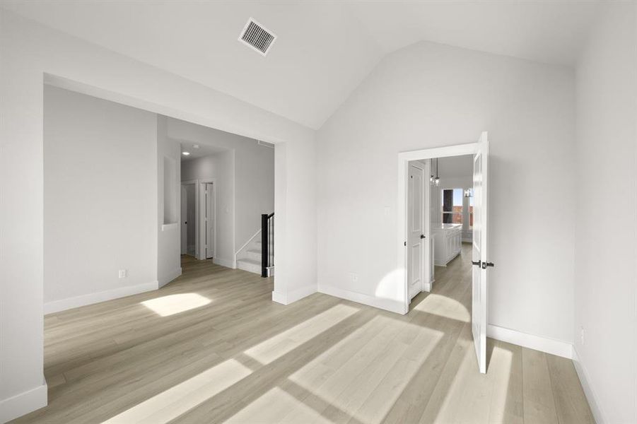 Spacious, unfurnished interior of a new home in Westside Preserve, Midlothian (Image 19).