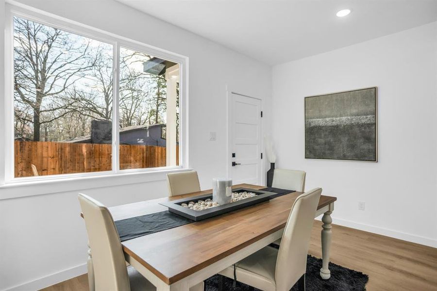 Furnished interior view inside a new home in , Gun Barrel City (Image 28).
