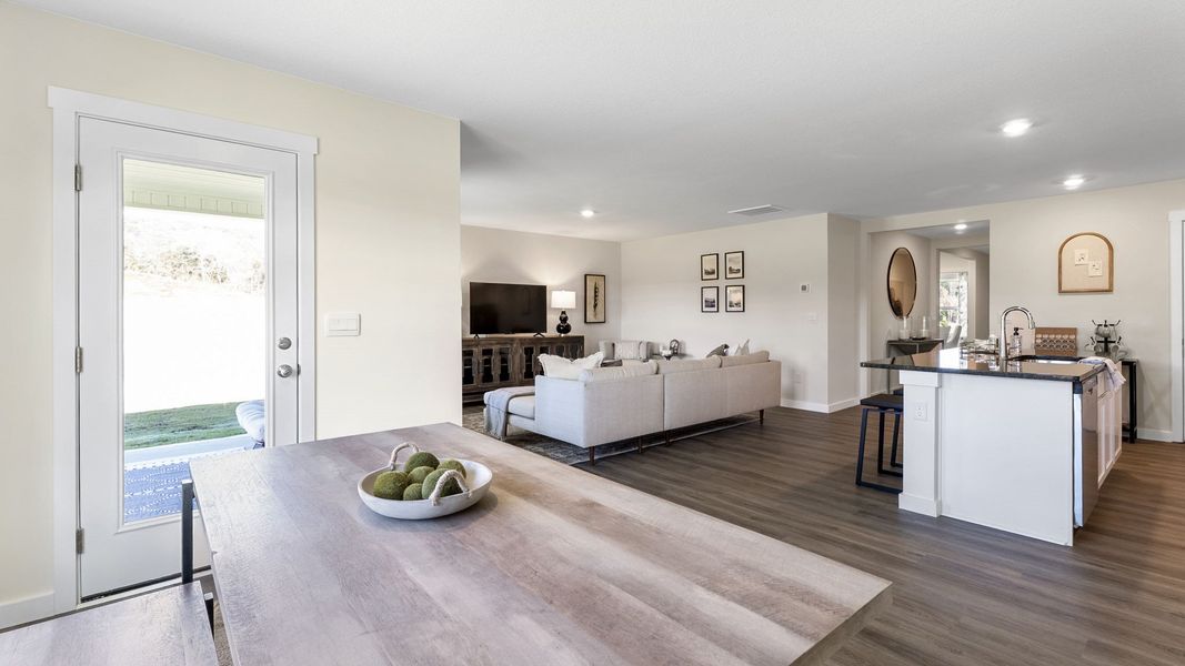 Representative furnished interior of a home built from the Aria by D.R. Horton in The Preserve at Davis Place, Athens (Image 16). Representative furnished interior of a home built from the Aria by D.R. Horton in The Preserve at Davis Place, Athens (Image 16).