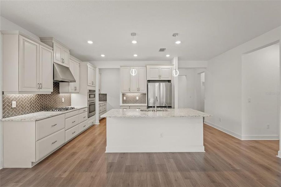 Furnished interior view inside a new home in , Bradenton (Image 13). Furnished interior view inside a new home in , Bradenton (Image 13).