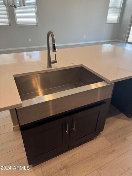 Upgraded Kitchen Sink