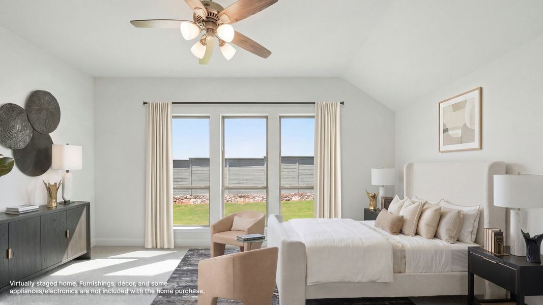 Furnished interior view inside a new home in Ramble, Celina (Image 10).