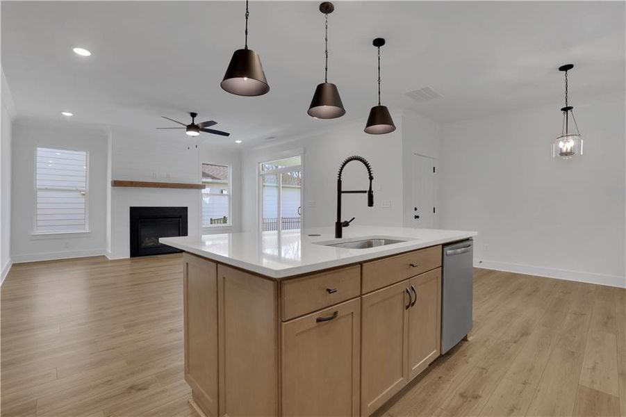 Furnished interior view inside a new home in Marble Tree, Ball Ground (Image 13).
