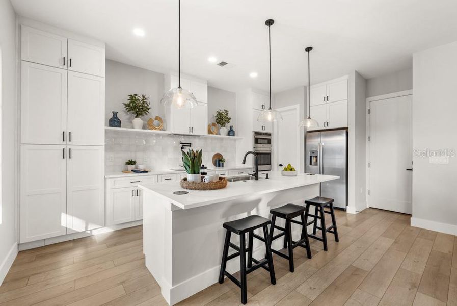 Furnished interior view inside a new home in , Orlando (Image 16).