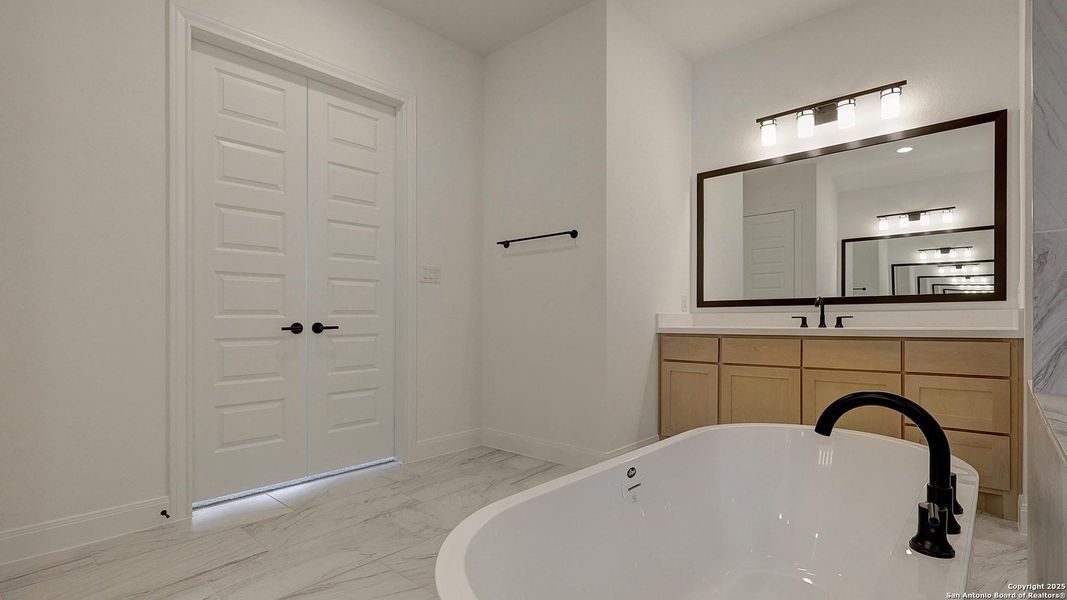 Furnished interior view inside a new home in Megan's Landing 1/2 Acre, Castroville (Image 10). Furnished interior view inside a new home in Megan's Landing 1/2 Acre, Castroville (Image 10).