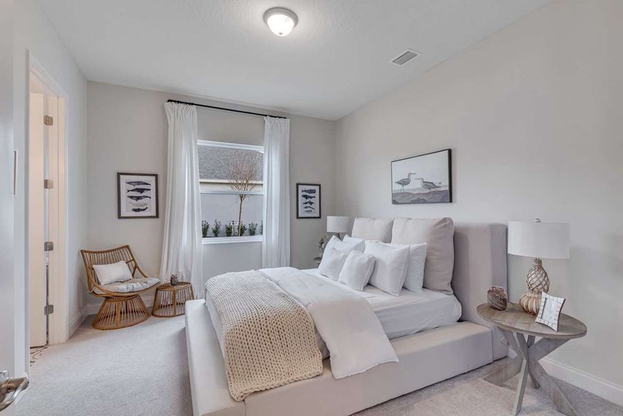 Representative furnished interior of a home built from the Kensington by Paytas Homes in The Reserve at Victoria, Deland (Image 10).