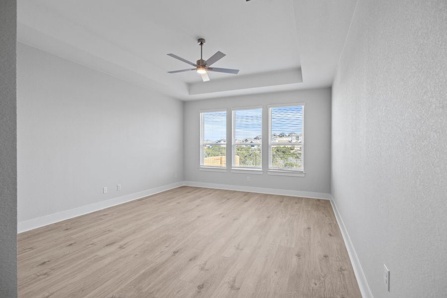 Representative unfurnished interior of a home built from the Remington by Chesmar Homes in Broken Oak, Georgetown (Image 8). Representative unfurnished interior of a home built from the Remington by Chesmar Homes in Broken Oak, Georgetown (Image 8).