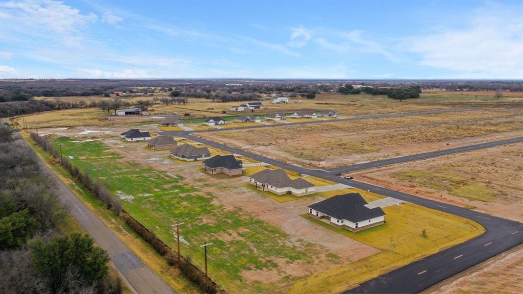 Aerial view with a rural view Aerial view with a rural view