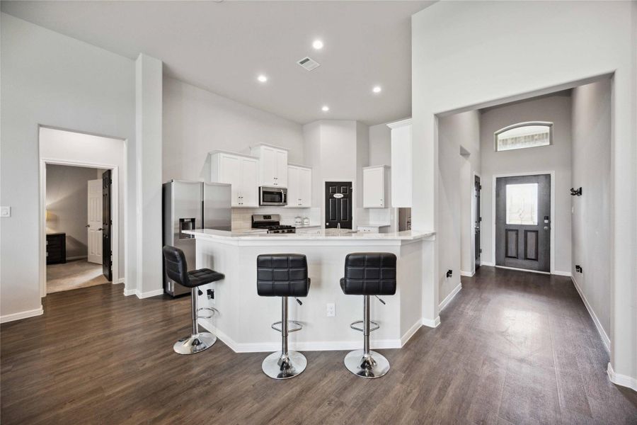 Furnished interior view inside a new home in Sierra Vista West, Rosharon (Image 10).