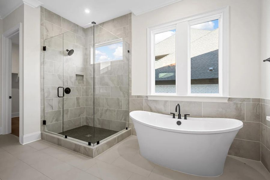 The Belvidere C Primary Suite Bathroom