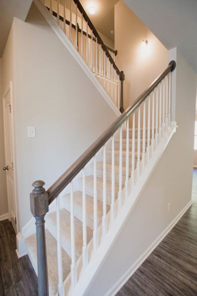 Representative unfurnished interior of a home built from the Crofton by Piedmont Residential in Hampton Ridge, Jefferson (Image 21).