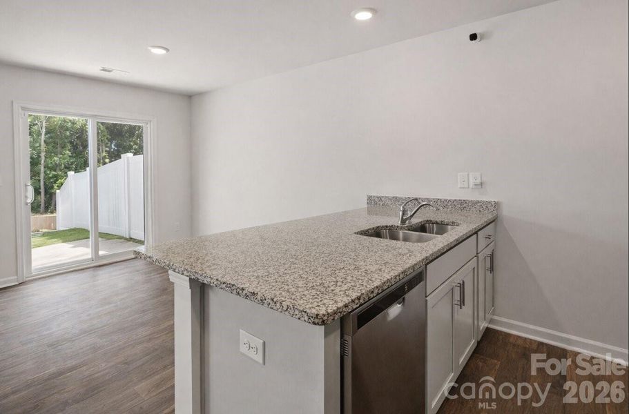 Furnished interior view inside a new home in , Charlotte (Image 5). Furnished interior view inside a new home in , Charlotte (Image 5).