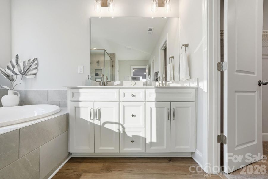 Furnished interior view inside a new home in The Meadows at Laurelbrook, Sherrills Ford (Image 40).