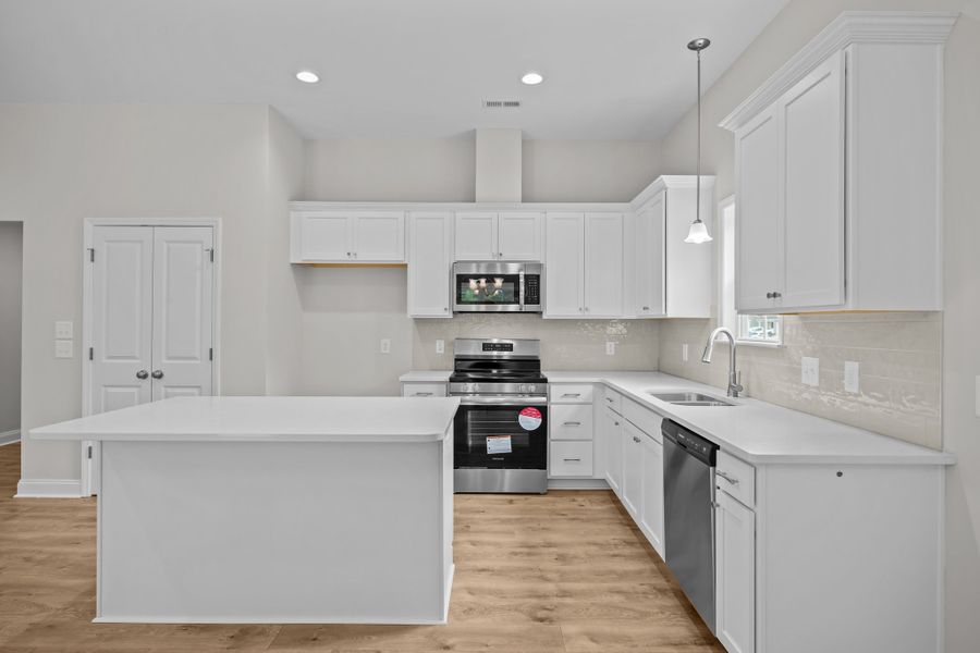 Representative furnished interior of a home built from the Westbrook by Bill Clark Homes in Davenport Farms, Winterville (Image 12). Representative furnished interior of a home built from the Westbrook by Bill Clark Homes in Davenport Farms, Winterville (Image 12).