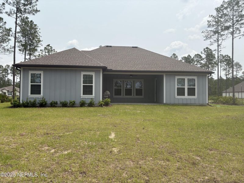 Front exterior of a new home in , Hilliard, FL, highlighting curb appeal (Image 10). Front exterior of a new home in , Hilliard, FL, highlighting curb appeal (Image 10).