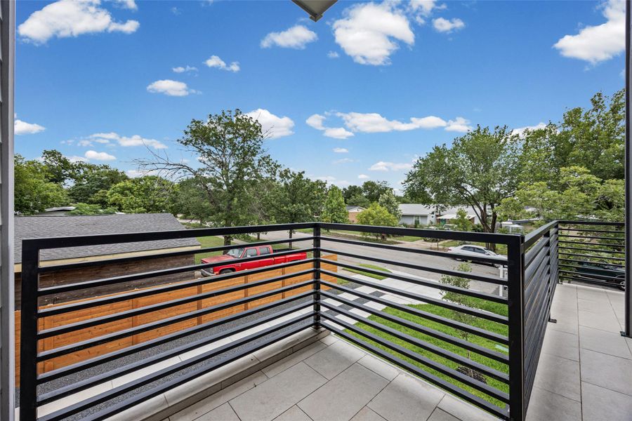Exterior details and patio area of a home in , Austin (Image 27). Exterior details and patio area of a home in , Austin (Image 27).
