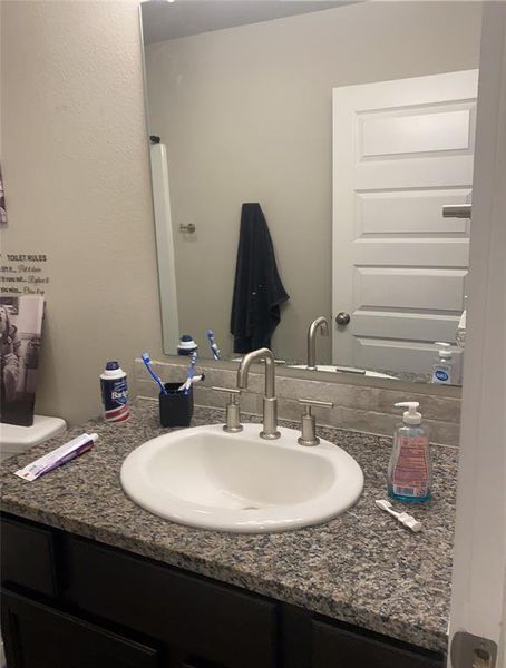 Close-up of interior finishes inside a home in , Lubbock (Image 10).