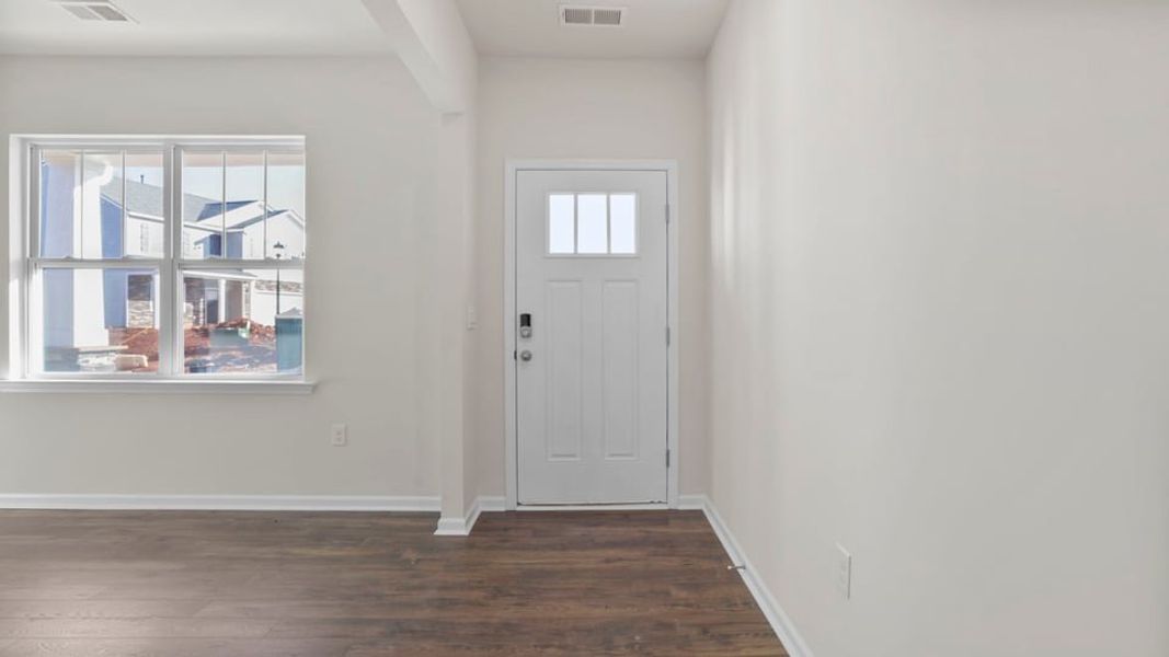 Spacious, unfurnished interior of a new home in Woodhaven, Spartanburg (Image 16). Spacious, unfurnished interior of a new home in Woodhaven, Spartanburg (Image 16).