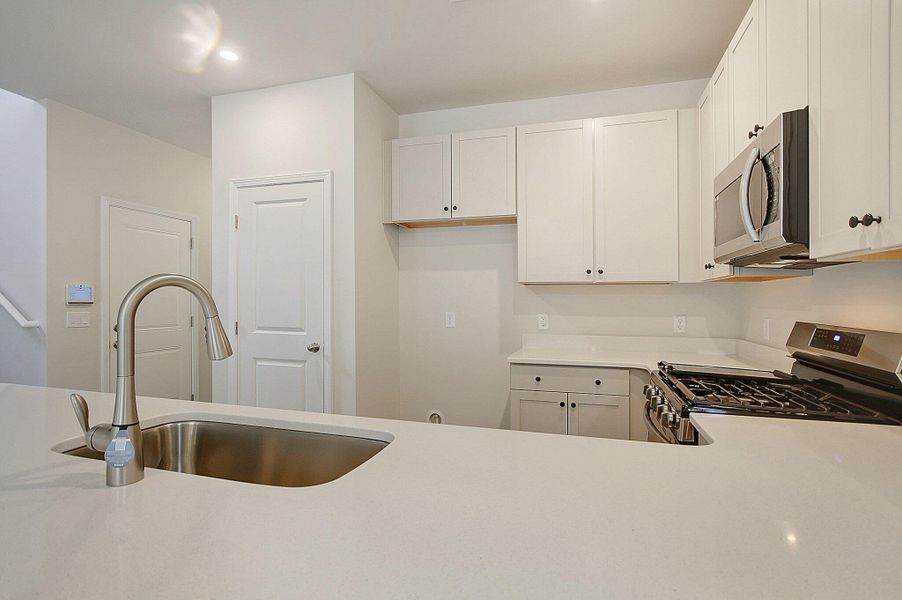 Close-up of interior finishes inside a home in Founder's Park, Lincolnville (Image 15).