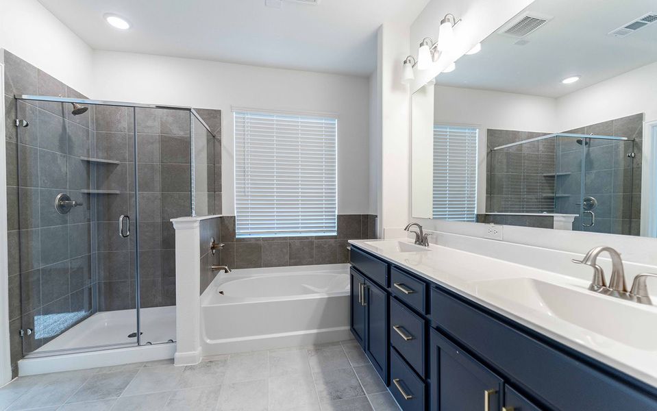 Furnished interior view inside a new home in La Terra, Celina (Image 8).