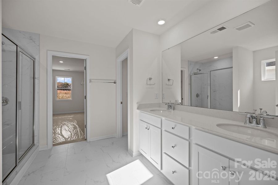 Furnished interior view inside a new home in McFarland Estates, York (Image 7).