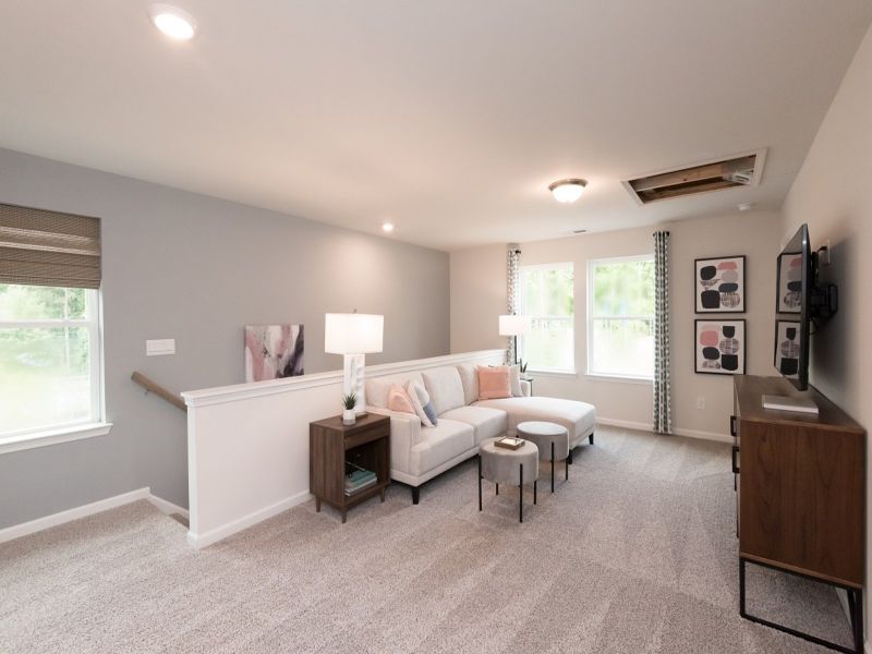 Paisley floorplan at Parc Terrace in Holly Springs, GA.