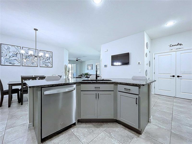 Furnished interior view inside a new home in Mirada, San Antonio (Image 40).