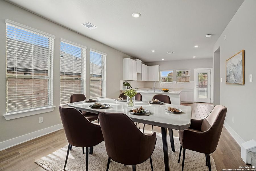 Furnished interior view inside a new home in Kallison Ranch, San Antonio (Image 14).