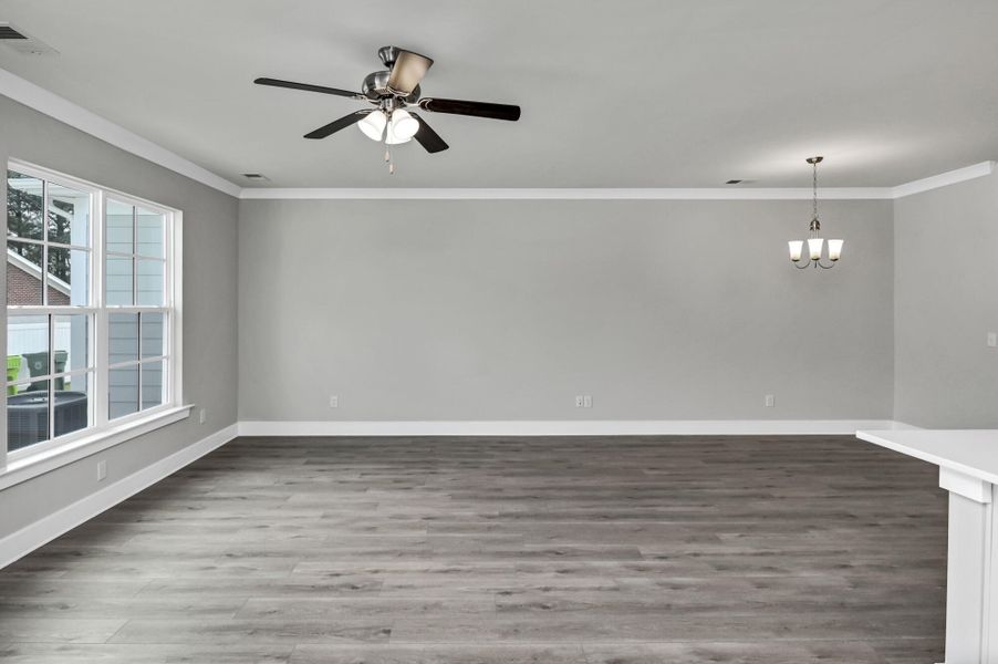 Spacious, unfurnished interior of a new home in Lake Carolina Townhomes, Columbia (Image 25).