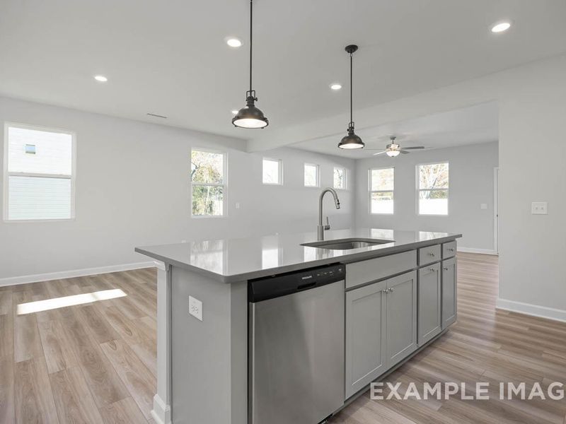Furnished interior view inside a new home in Gregory Village, Lillington (Image 9).