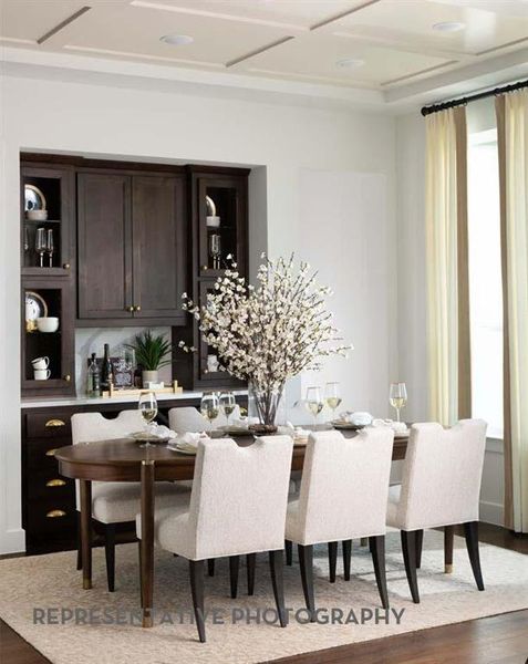 Furnished interior view inside a new home in Furst Ranch, Flower Mound (Image 12).