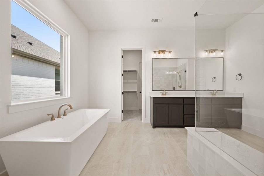 Furnished interior view inside a new home in Parks of Aledo, Aledo (Image 8). Furnished interior view inside a new home in Parks of Aledo, Aledo (Image 8).