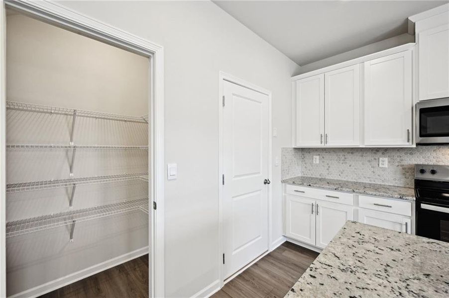 Furnished interior view inside a new home in Hawthorne Station, College Park (Image 7). Furnished interior view inside a new home in Hawthorne Station, College Park (Image 7).