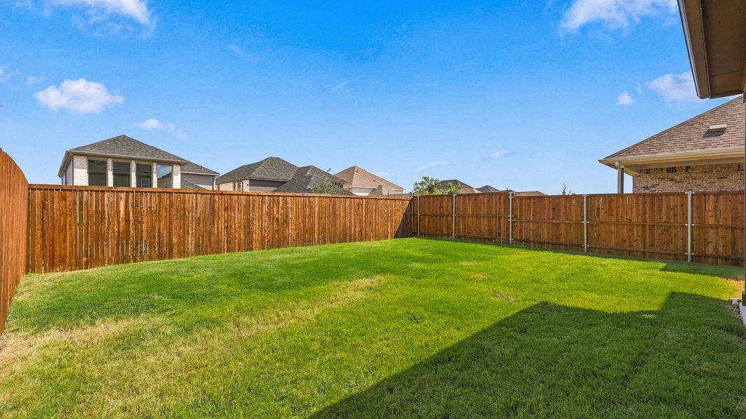 Exterior details and patio area of a home in Westridge Journey, McKinney (Image 3).