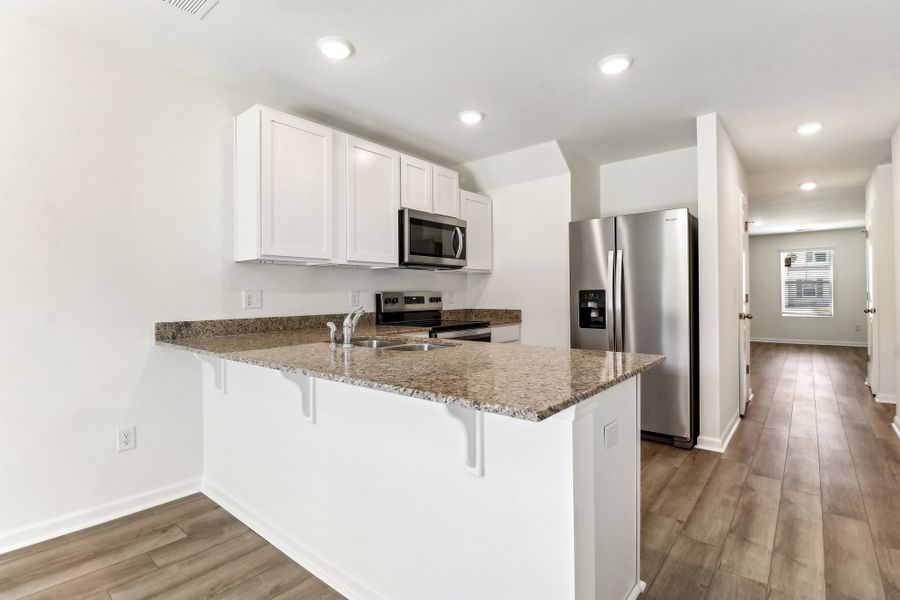 Representative furnished interior of a home built from the Helen by Great Southern Homes in Hazelwood, Boiling Springs (Image 15).