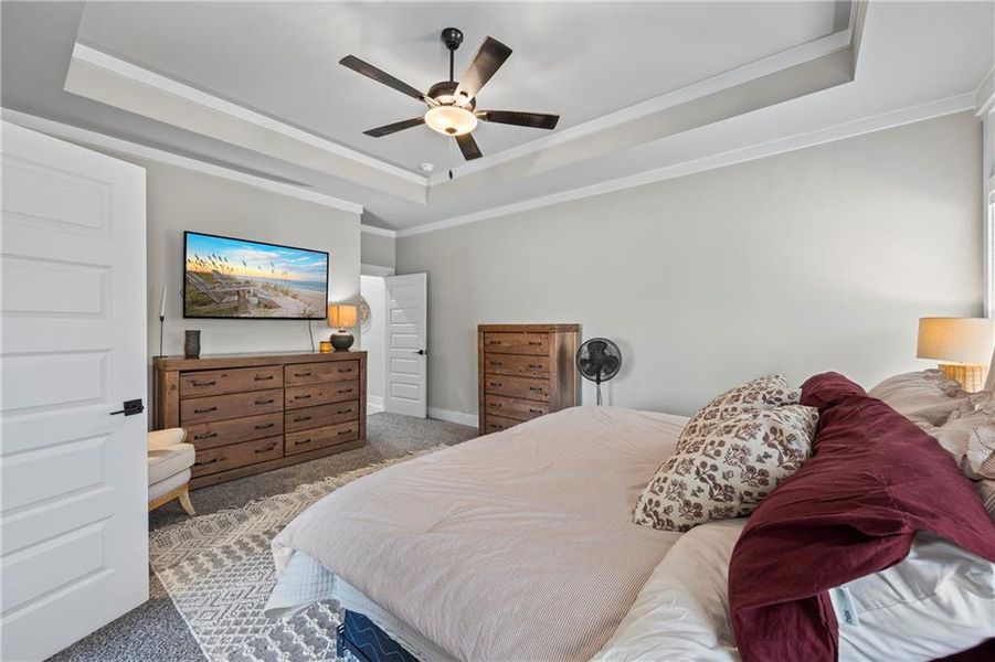Furnished interior view inside a new home in , Monroe (Image 43).