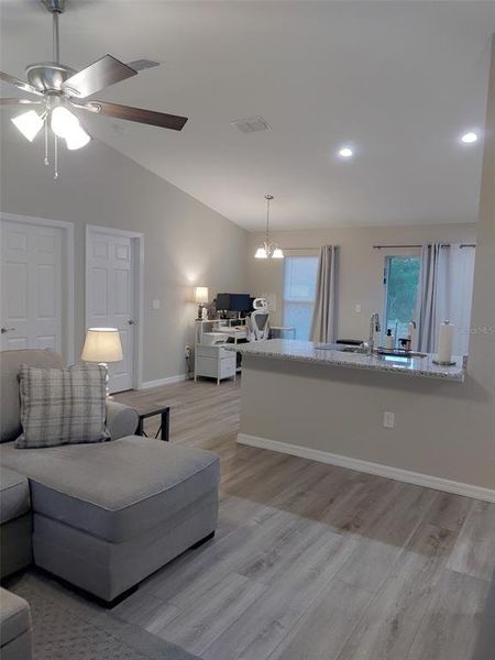 Furnished interior view inside a new home in , Dunnellon (Image 14).