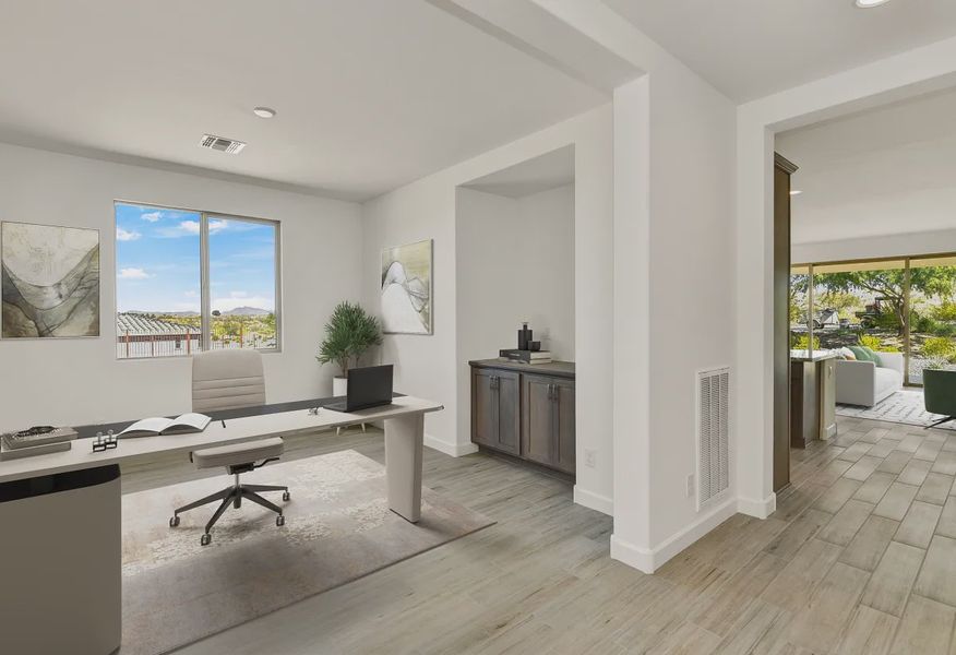Virtually Staged Trilogy Wickenburg Ranch Acacia HS 1309 Study - 6 of 24