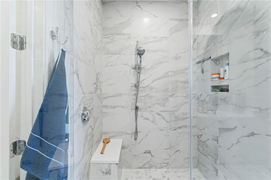 Close-up of interior finishes inside a home in , Atlanta (Image 20).