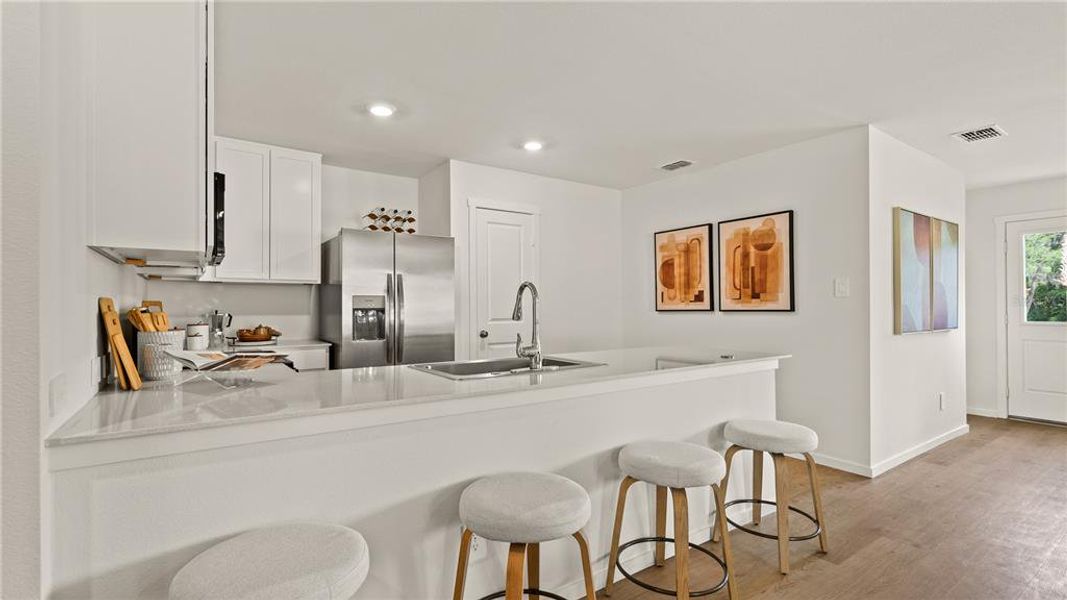 Furnished interior view inside a new home in The Parks at Edgewater, Edgewater (Image 20).