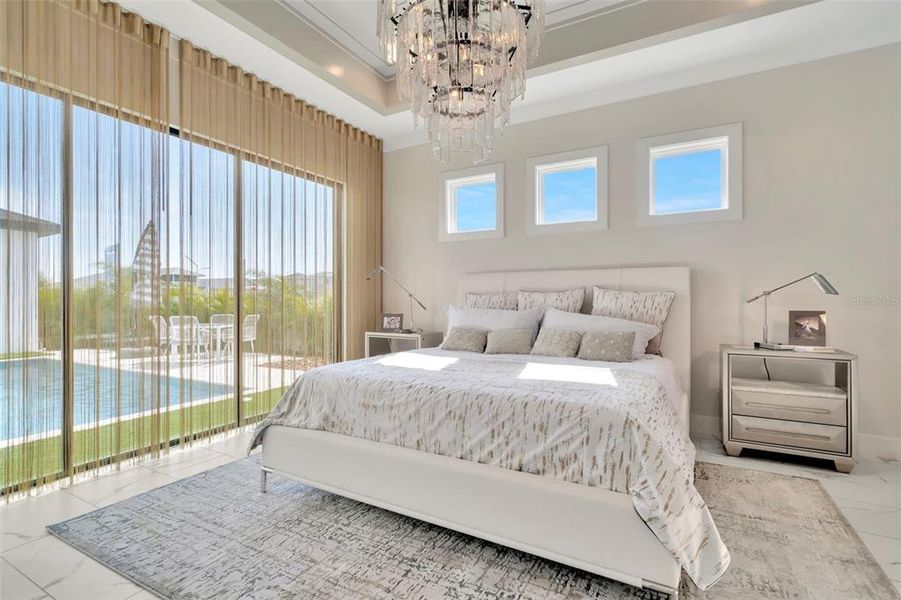 Furnished interior view inside a new home in Eagles Cove at Mirada, San Antonio (Image 6).