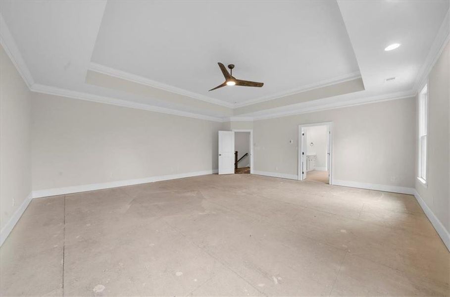 Spacious, unfurnished interior of a new home in , Canton (Image 76).