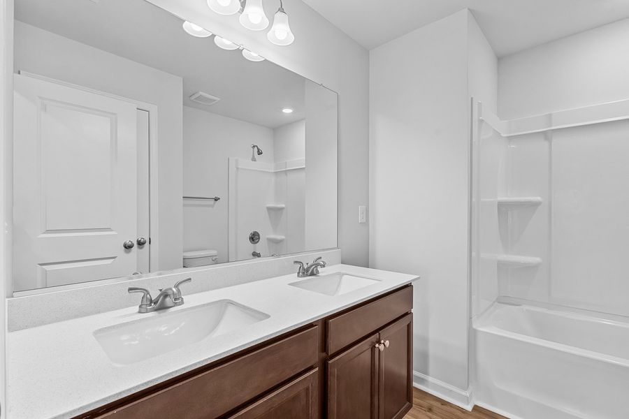 Furnished interior view inside a new home in Hanes Lake, Winston-Salem (Image 13).