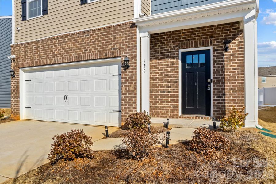 Exterior details and patio area of a home in Wallace Springs, Statesville (Image 25).