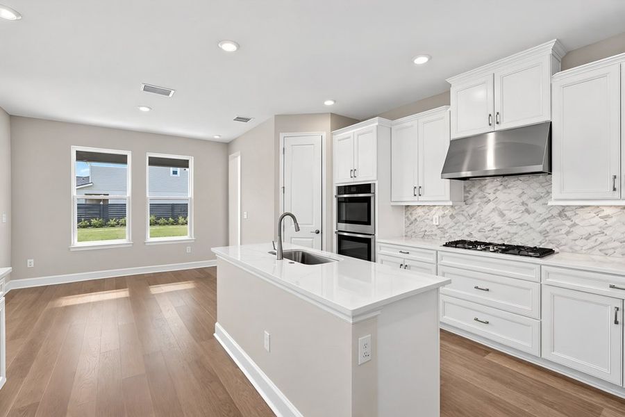 Furnished interior view inside a new home in Victoria Lakes, Odessa (Image 7).