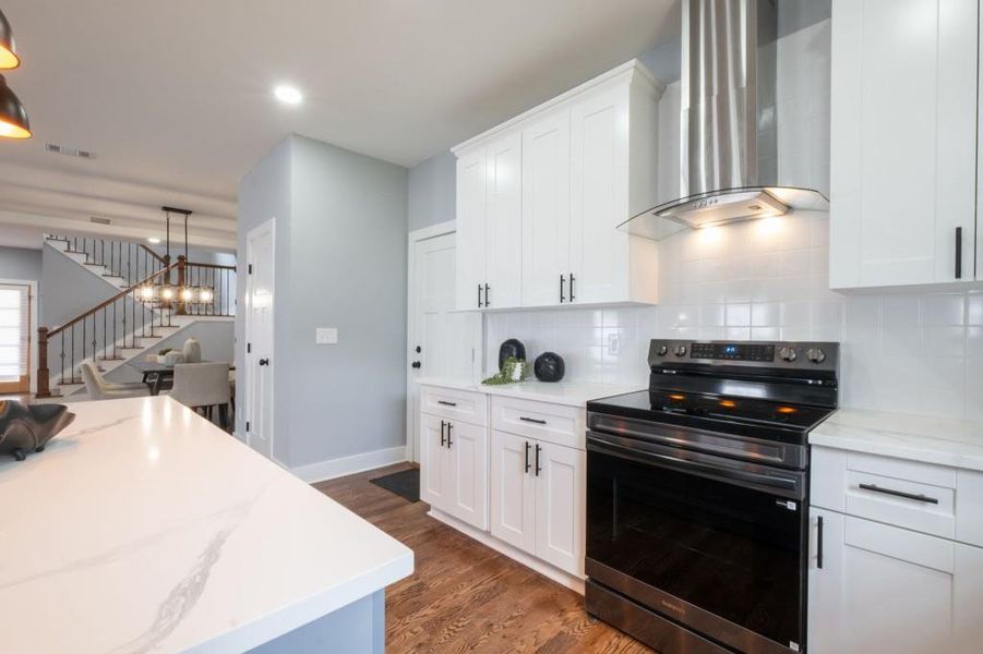 Furnished interior view inside a new home in , Fairburn (Image 19).