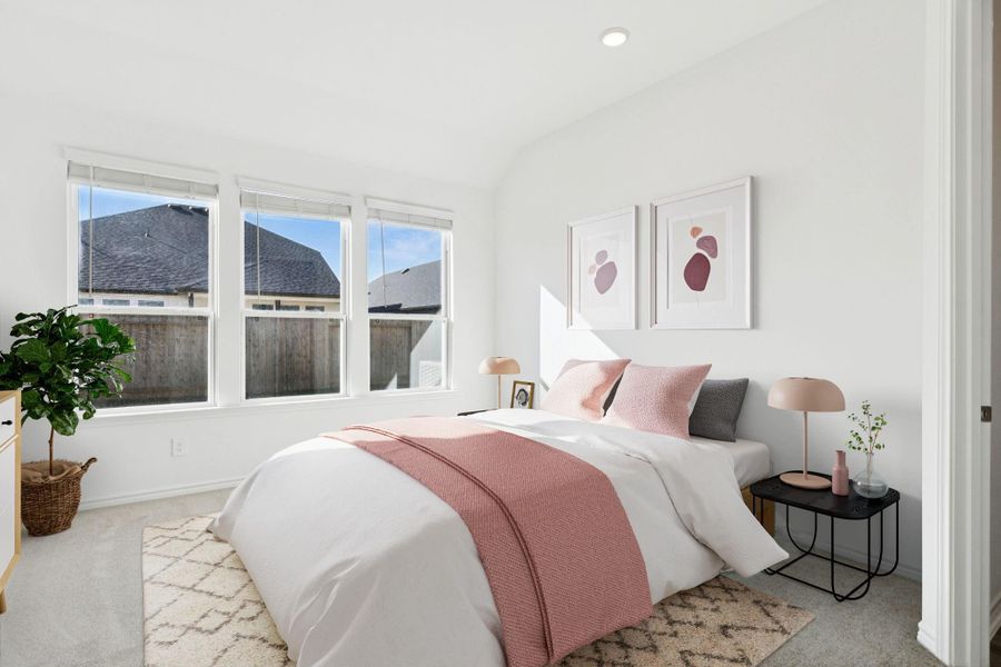 Furnished interior view inside a new home in Montgomery Bend, Montgomery (Image 6).