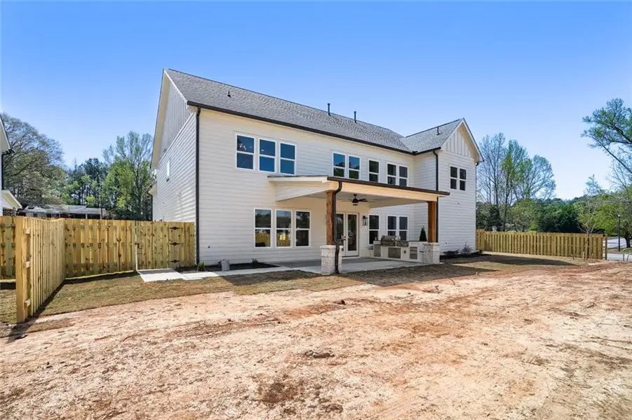 Exterior details and patio area of a home in , Grayson (Image 3).