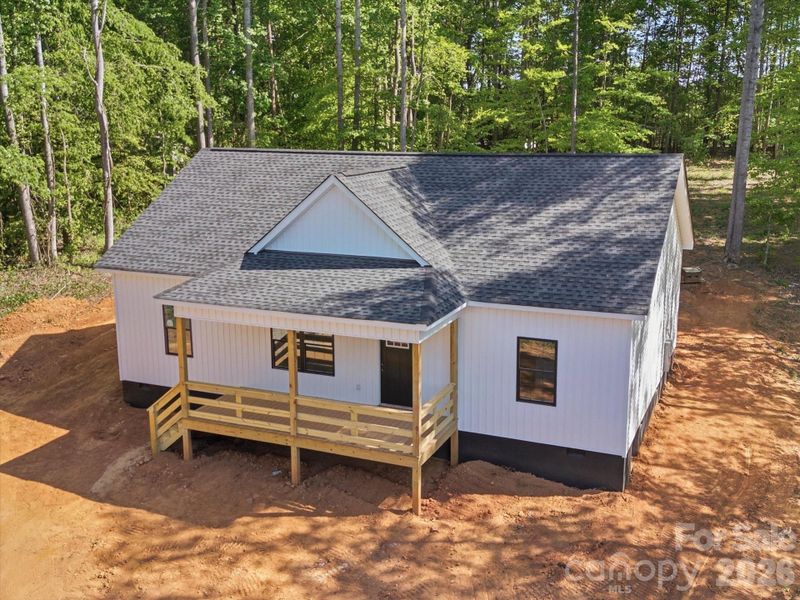 Exterior details and patio area of a home in , Clover (Image 14).