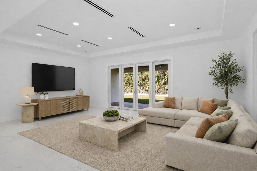 Family room- staged